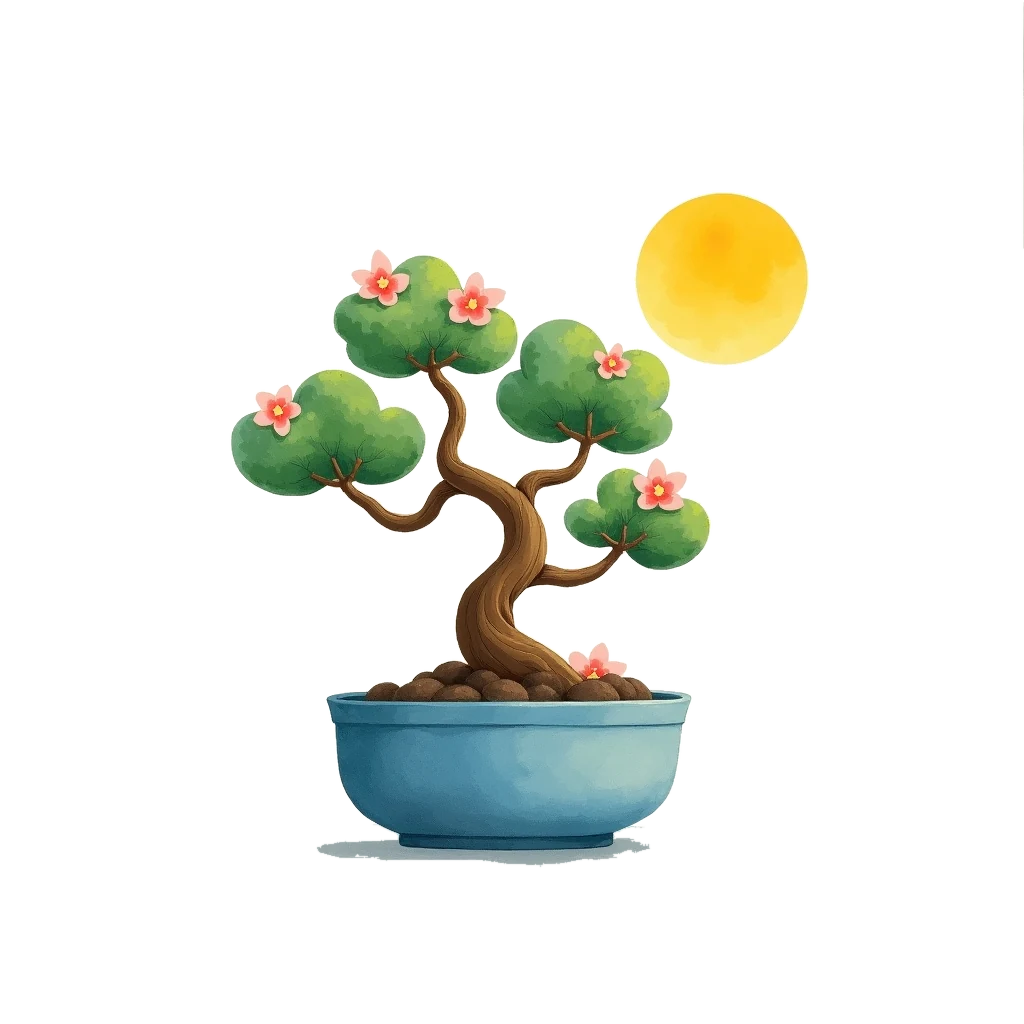 Picture story for the kanji 春, meaning springtime